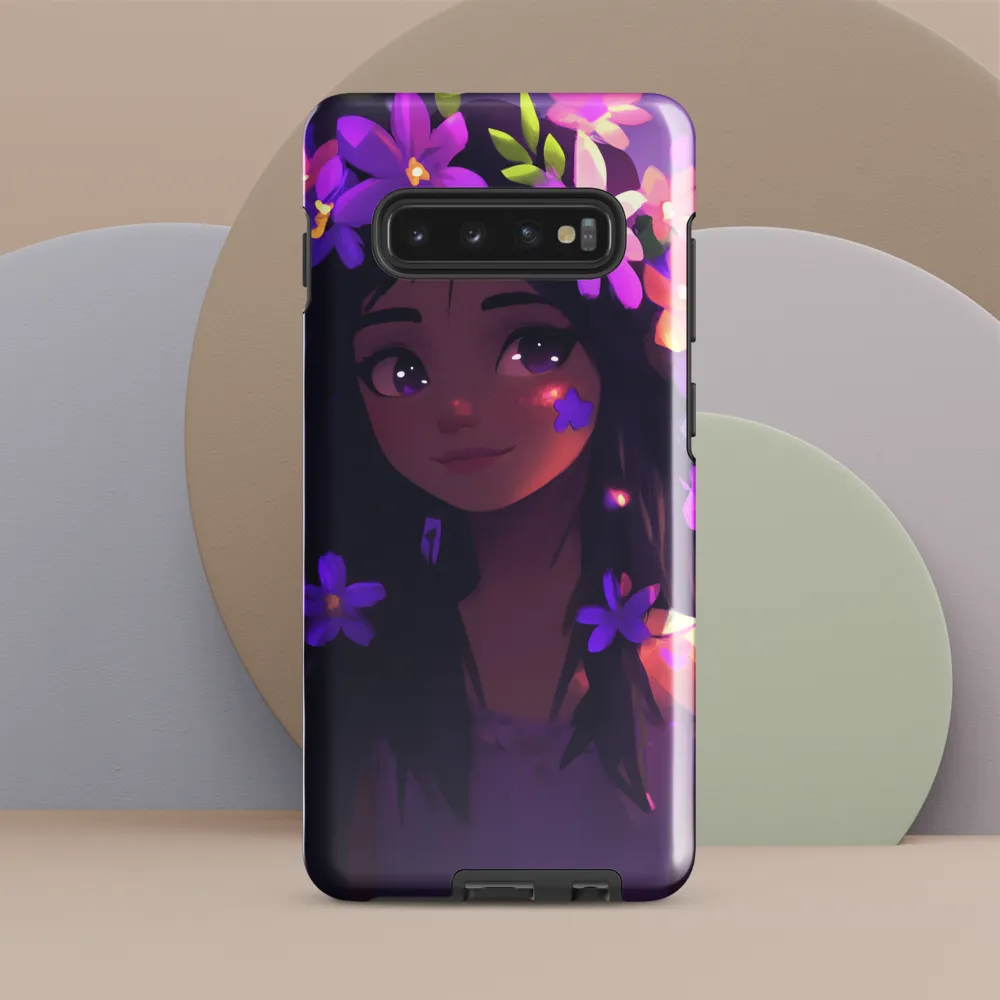 Whispers of Blossoms | Phone Case |  S10 Plus | Tough Case | Glossy