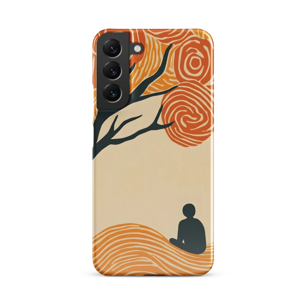 Silent Reflections under Swirling Leaves | Phone Case |  S22 Plus | Snap Case | Glossy