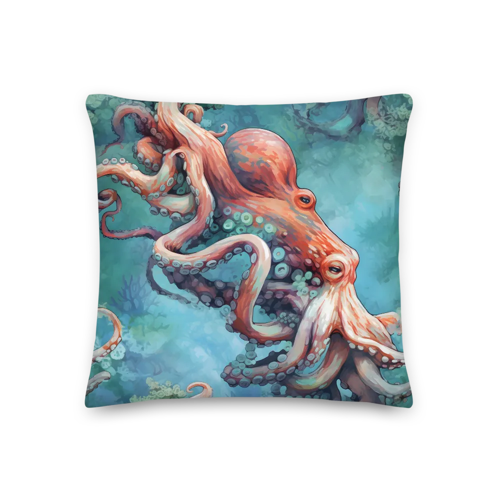 Dancing in the Depths | Pillow | 18″×18″