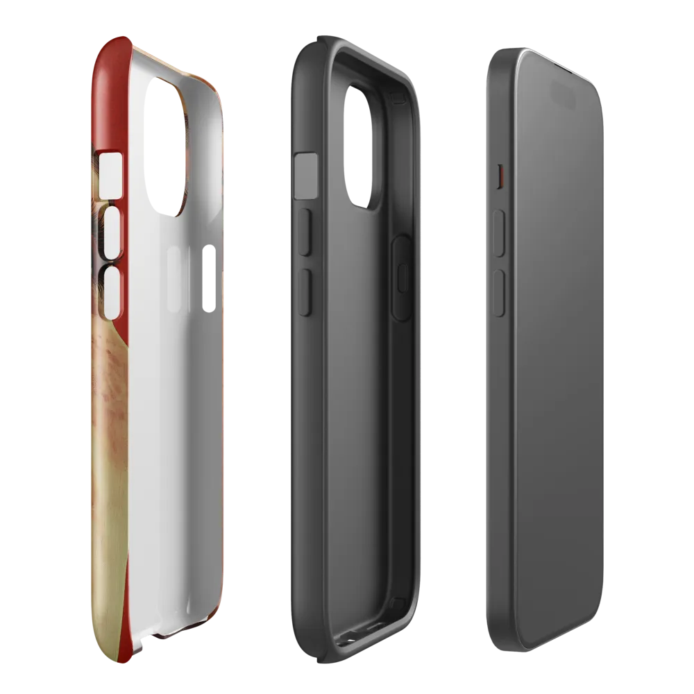 Red Intensity: A Portrait of Elegance