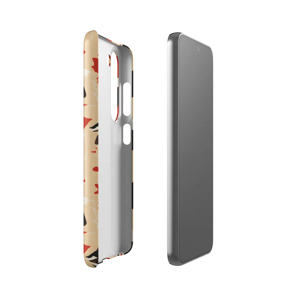 Wildlife Pattern: The Badger Tale | Phone Case |  S23 | Snap Case | Matte