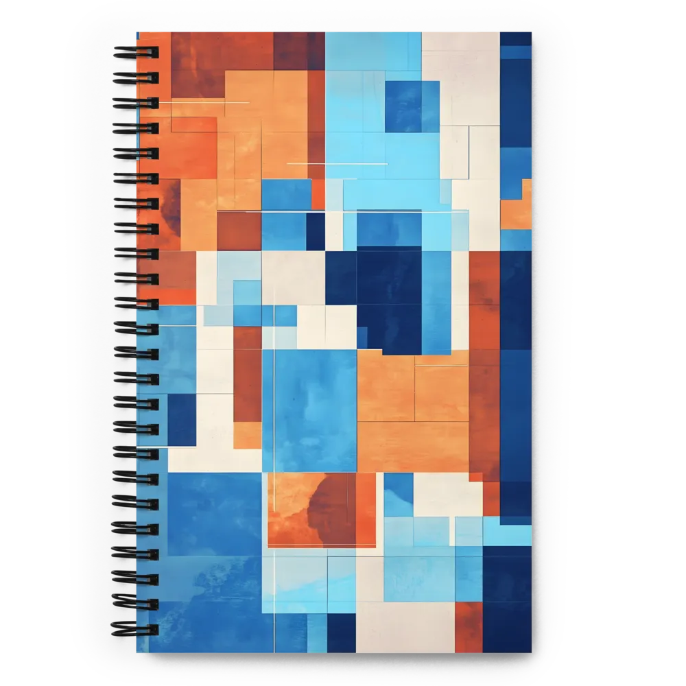 Harmony in Shapes | Spiral Notebook