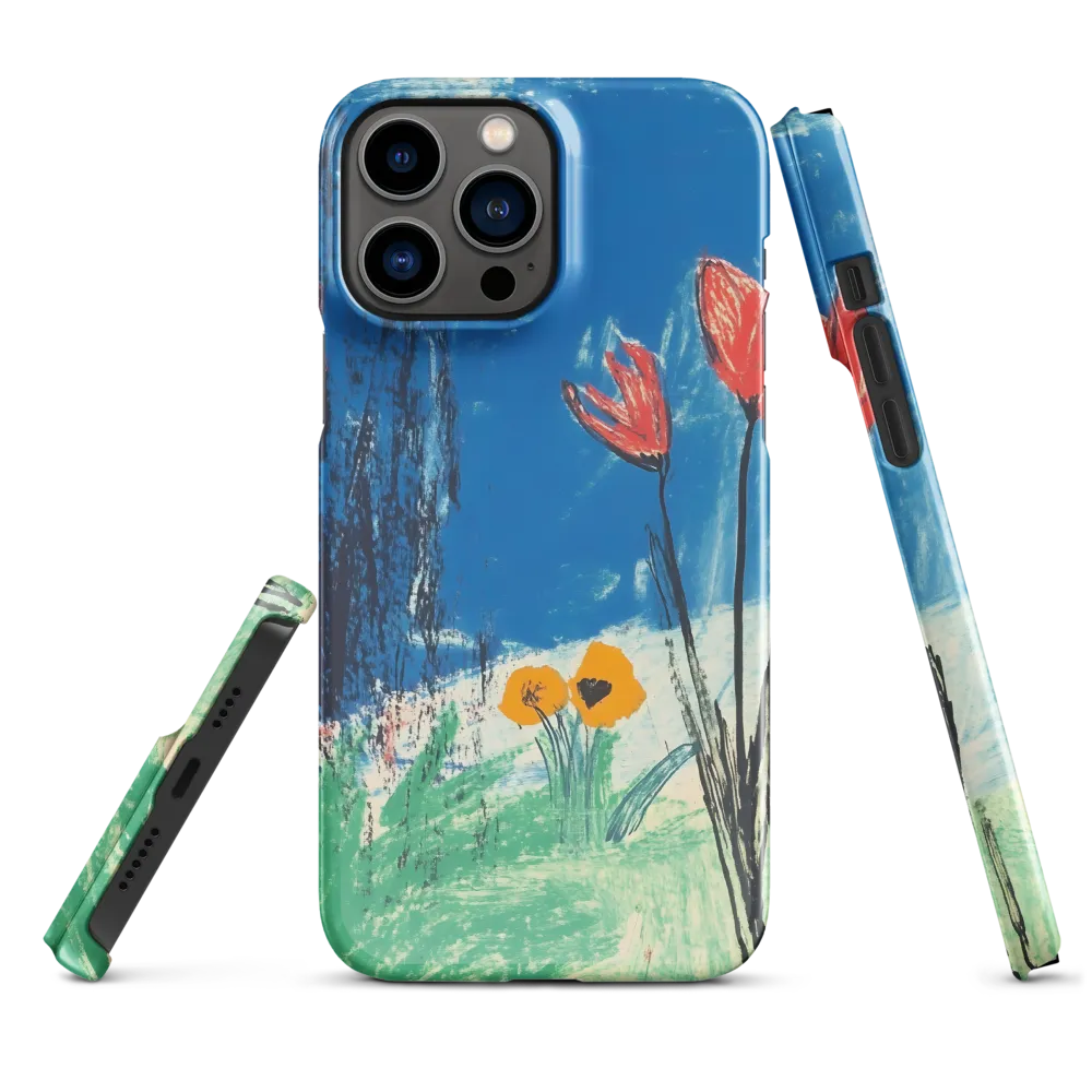 Joyful Blossoms in Blue