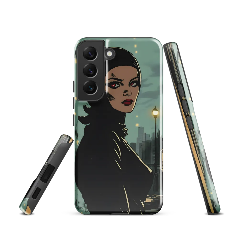 Shadows of Intrigue | Phone Case |  S22 | Tough Case | Glossy