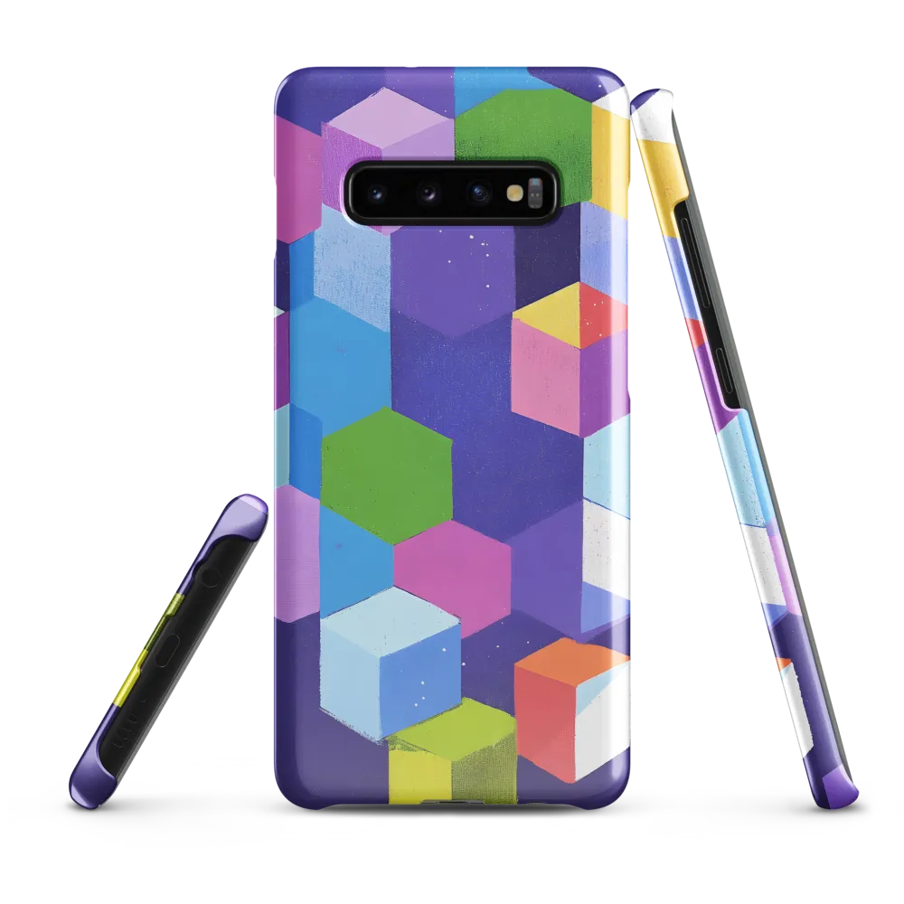 Geometric Harmony | Phone Case |  S10 Plus | Snap Case | Glossy