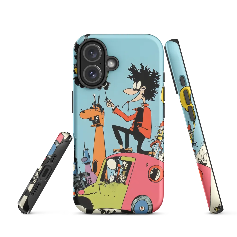 Whimsical Urban Adventure | Phone Case