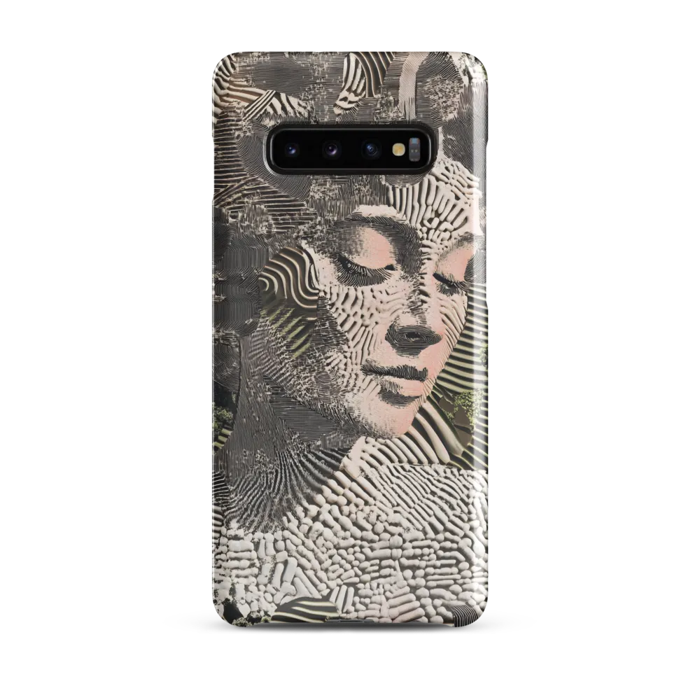 Ethereal Blend of Nature and Humanity | Phone Case |  S10 Plus | Snap Case | Glossy