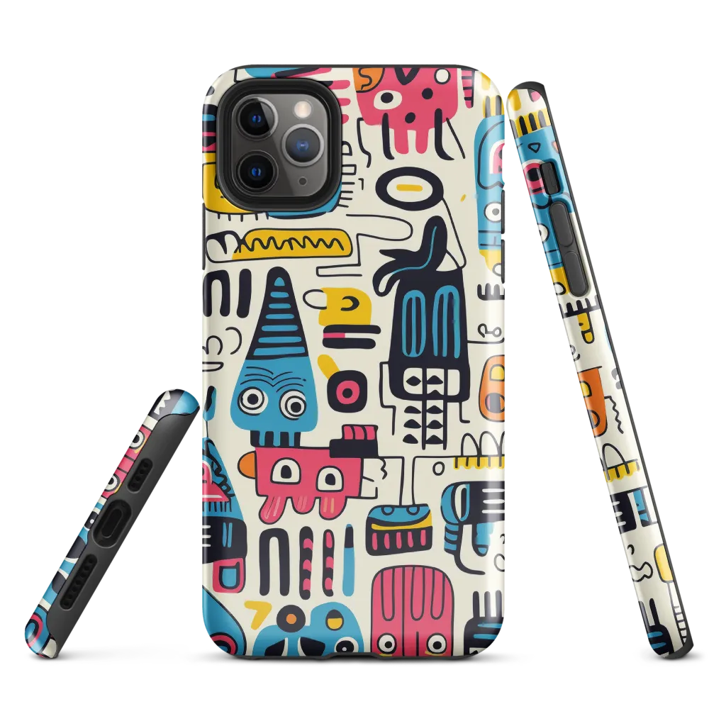 Vibrant Whimsy | Phone Case |  11 Pro Max | Tough Case | Glossy