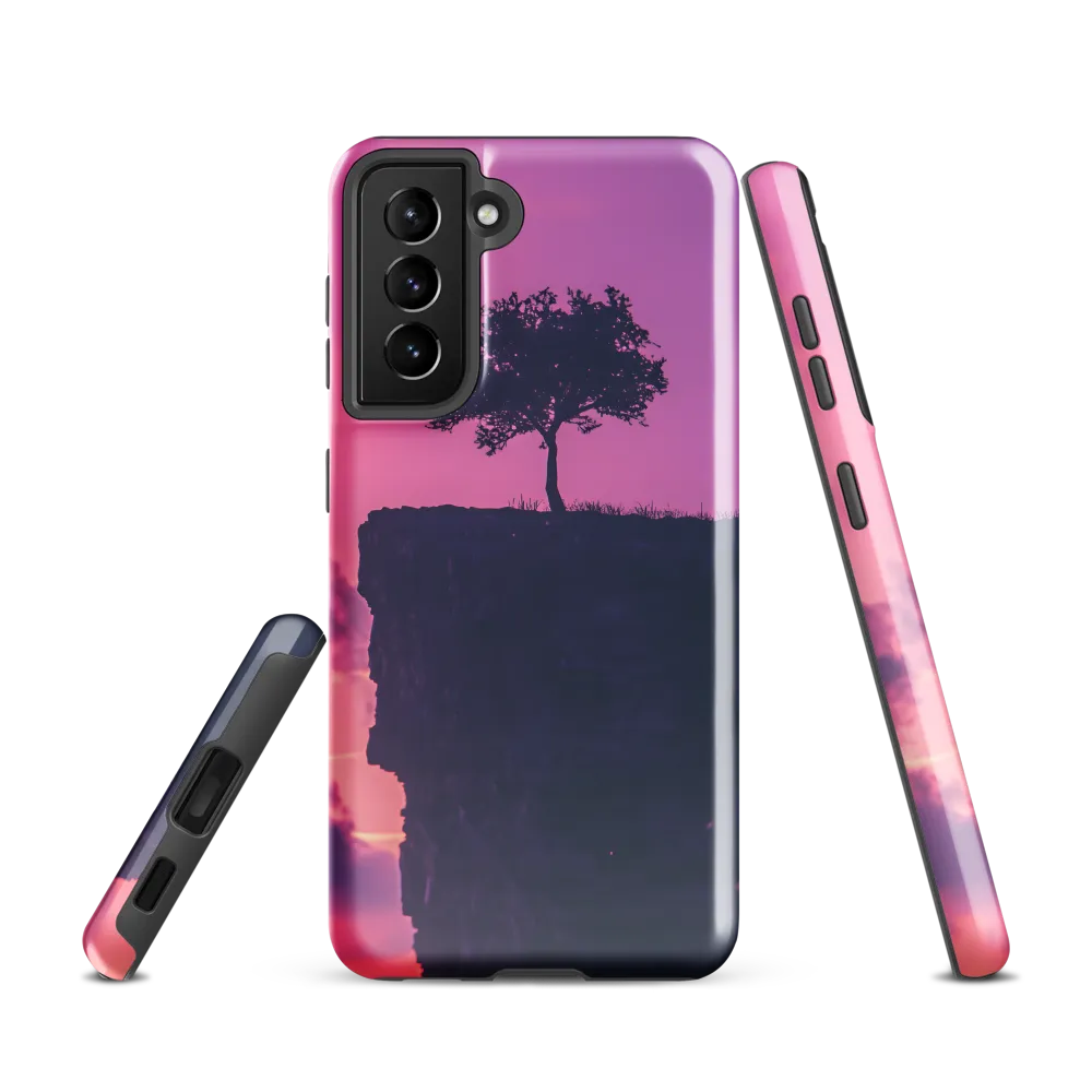 Solitude on the Edge | Phone Case |  S21 | Tough Case | Glossy