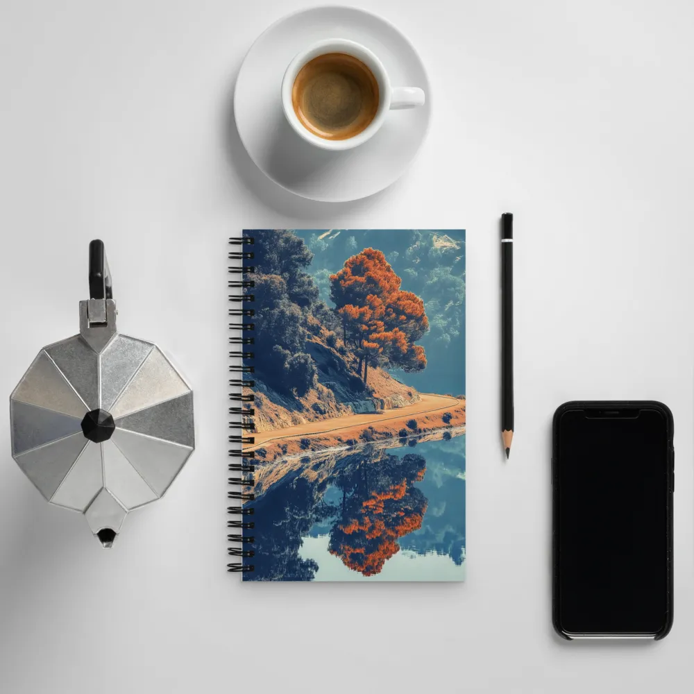 Reflections of Serenity | Spiral Notebook