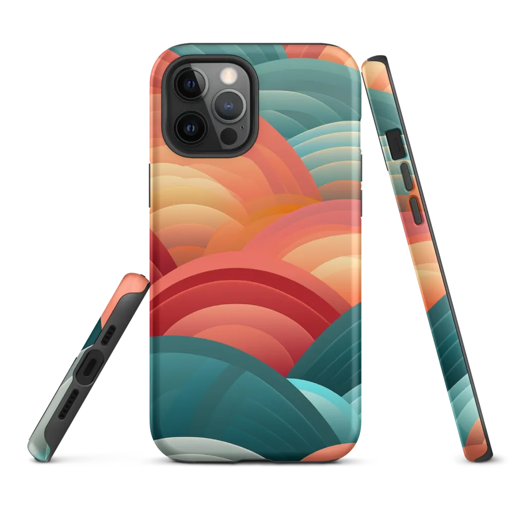 Rhythms of the Waves | Phone Case |  12 Pro Max | Tough Case | Matte