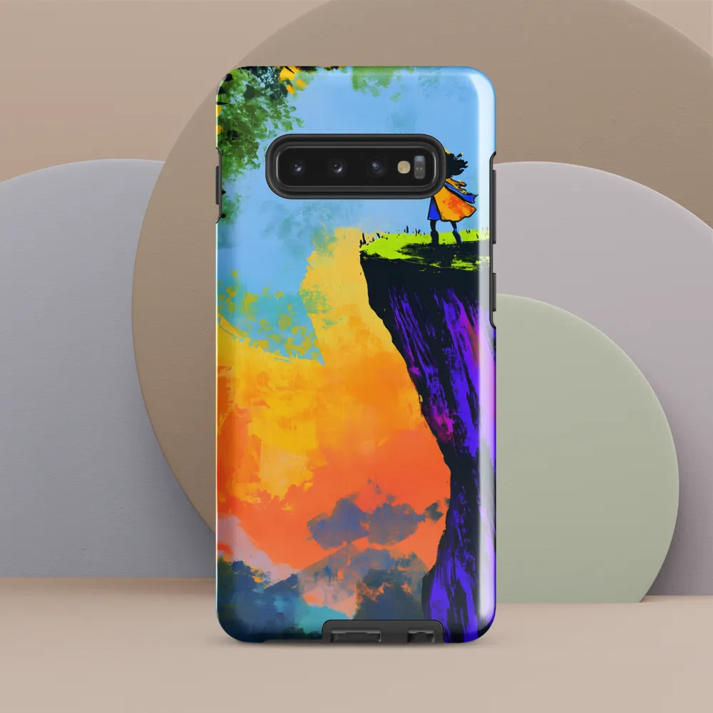 Curiosity at the Edge | Phone Case |  S10 Plus | Tough Case | Glossy