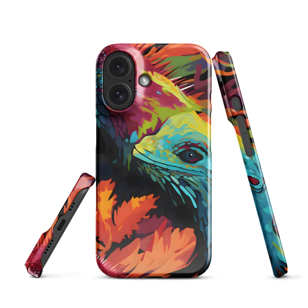 Vibrant Reptilian Harmony | Phone Case