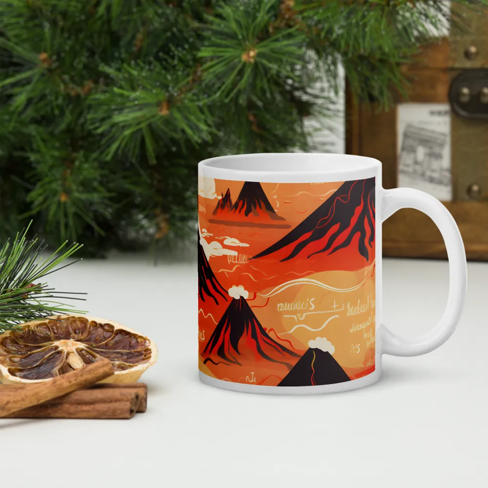 Whispers of the Volcano | Mugs | Multiple Sizes & Colors