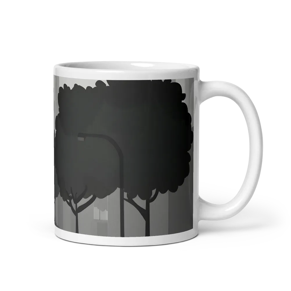 Urban Serenity | Mug with White inside | 11 oz