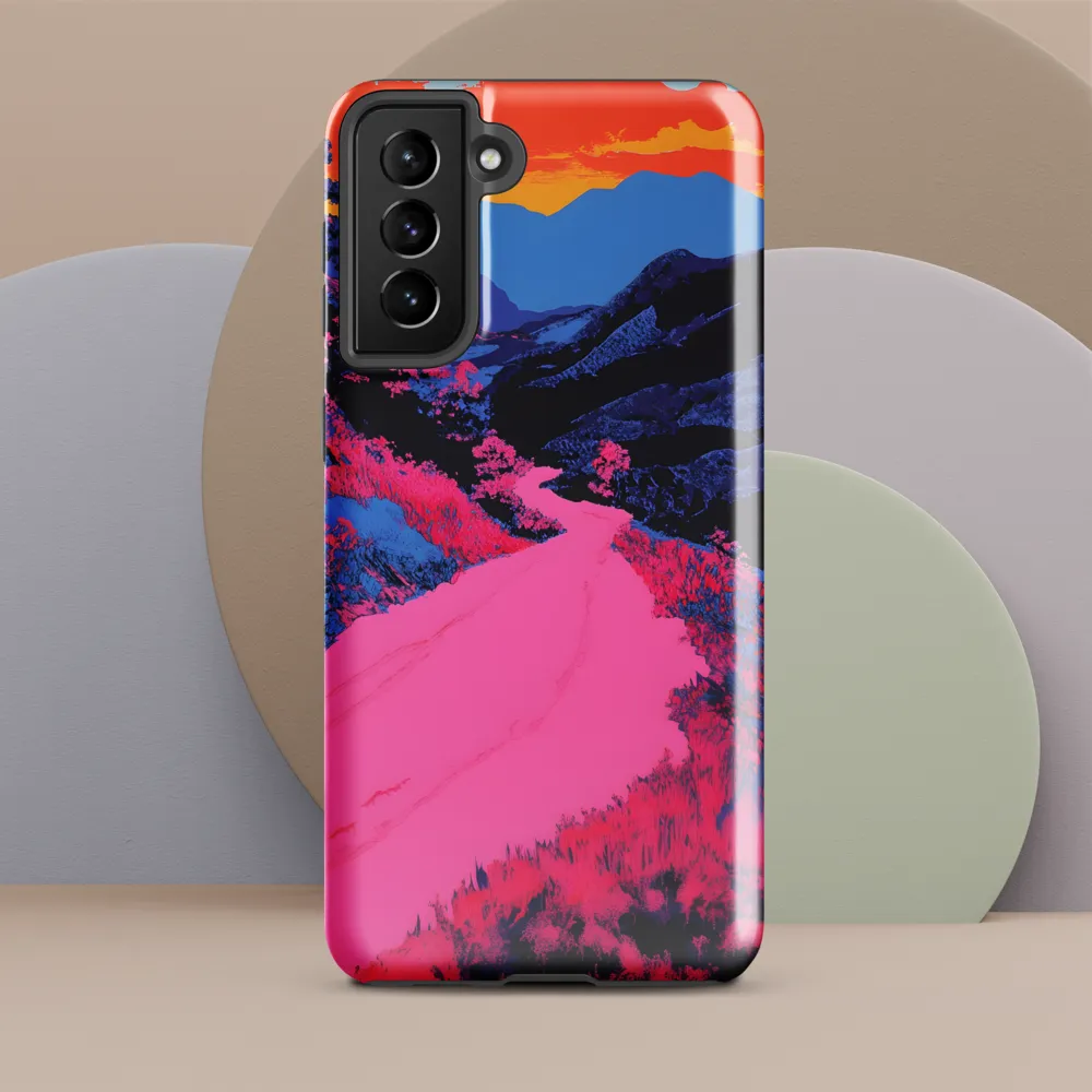 Ethereal Landscape in Vivid Hues