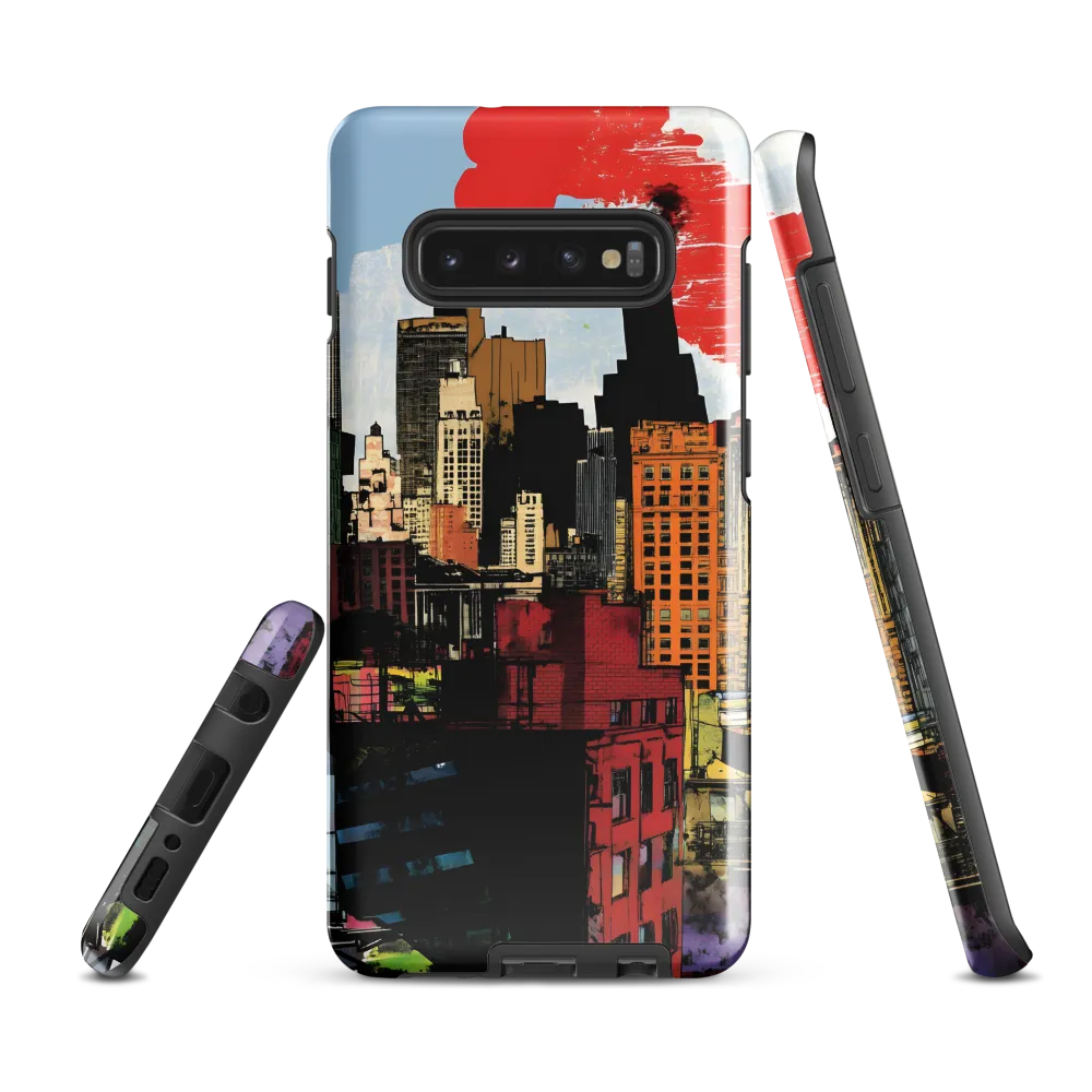 City Pulse: Urban Vibrance | Phone Case |  S10 Plus | Tough Case | Glossy