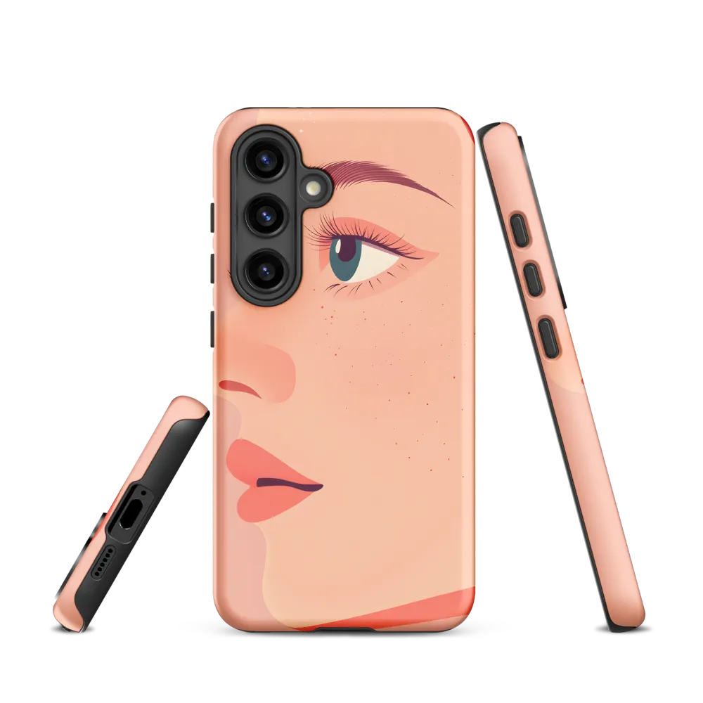 Serenity in Profile | Phone Case |  S24 | Tough Case | Matte