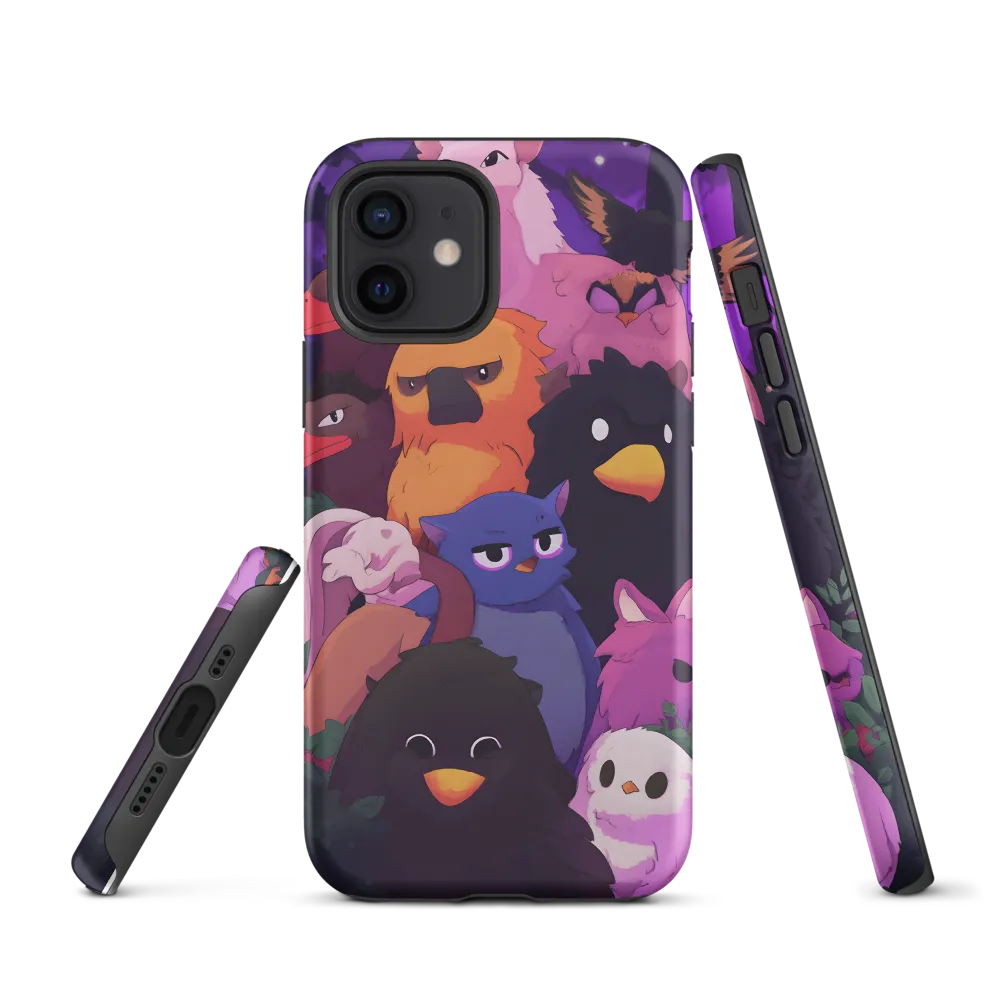Whimsical Avian Gathering