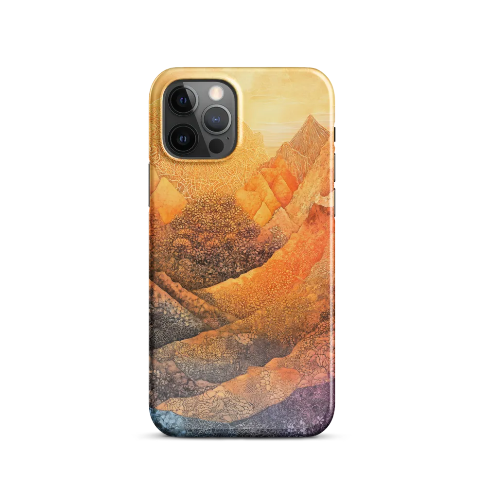 Serene Peaks of Color