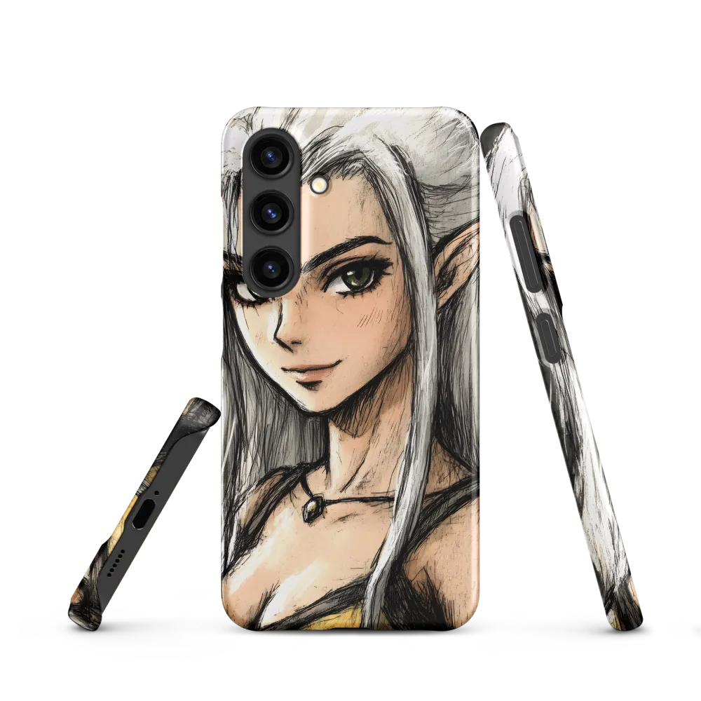 Ethereal Elegance: The Elf's Portrait
