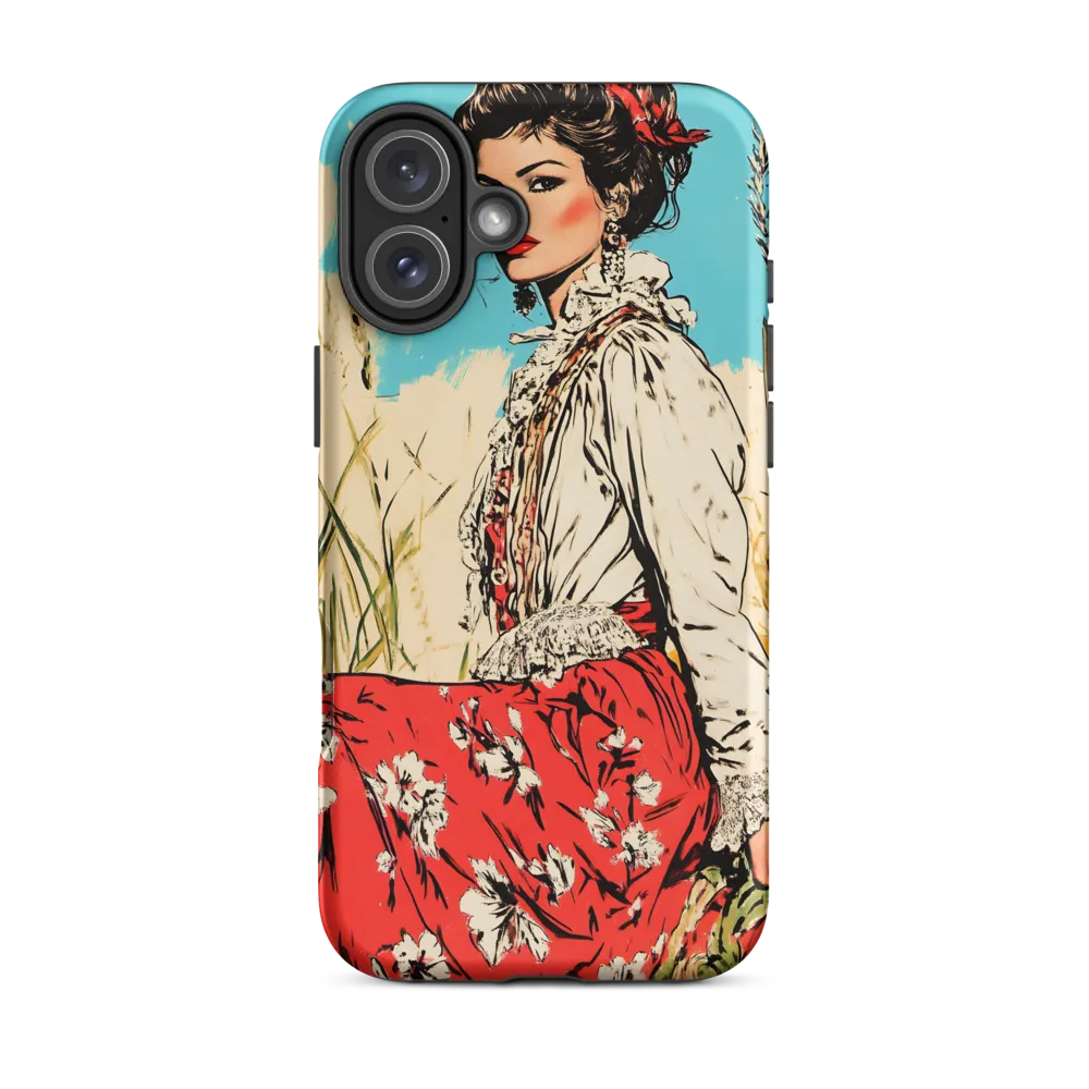 Graceful Elegance in a Natural Setting | Phone Case |  16 Plus | Tough Case | Matte