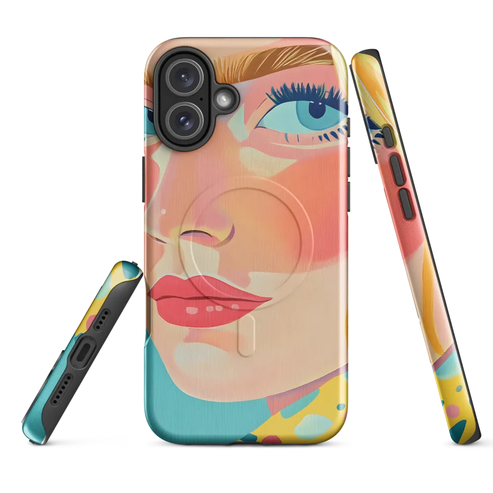 Vibrant Elegance: A Pop Art Portrait
