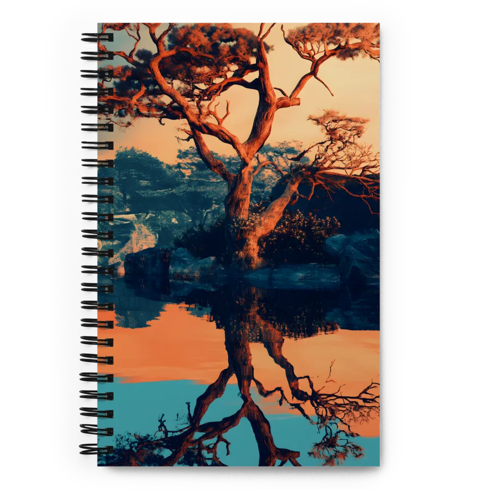 Reflections of Serenity | Spiral Notebook