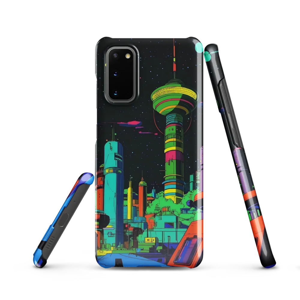 Neon Dreams: A Futuristic Cityscape
