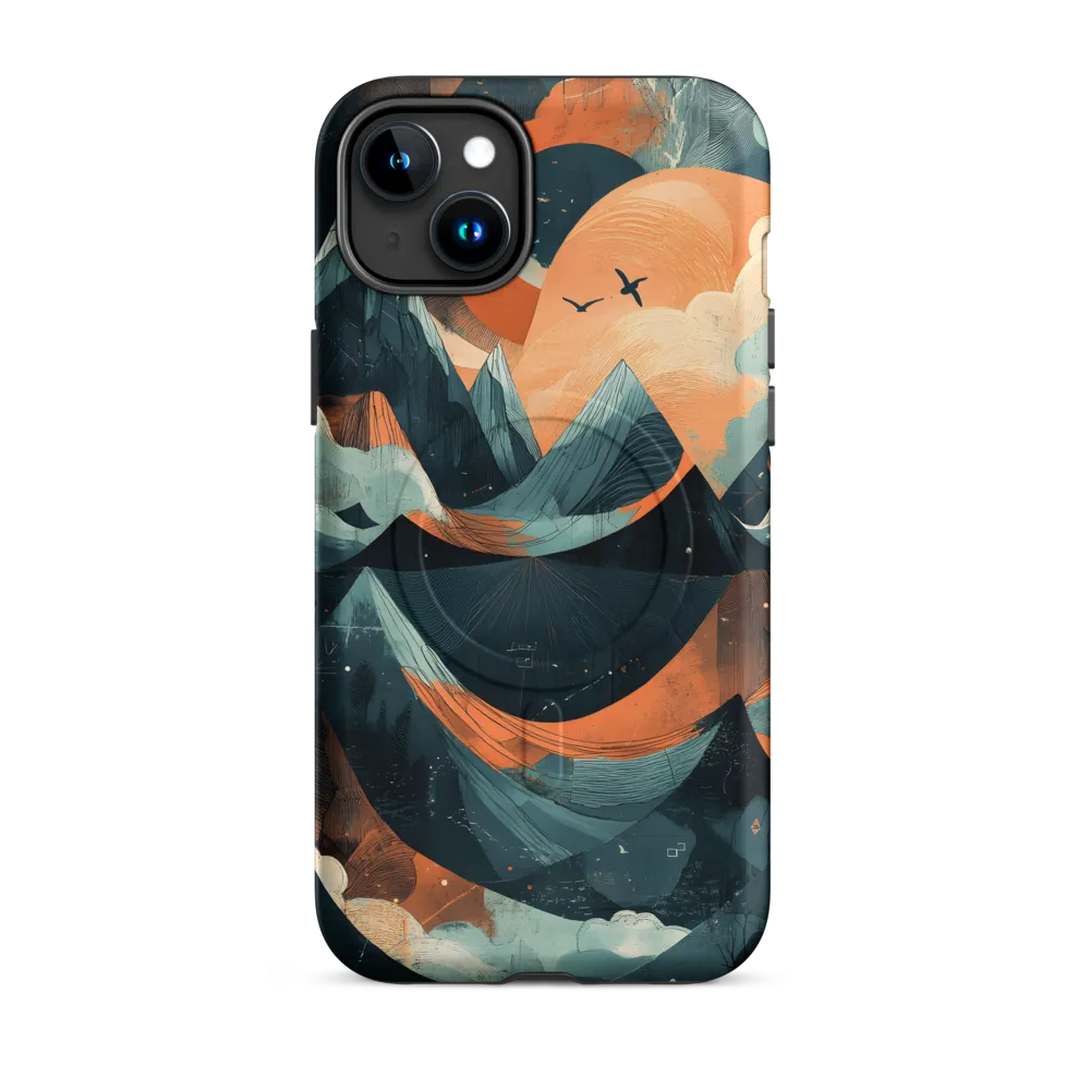 Ethereal Mountain Dreams | Phone Case |  15 Plus | MagSafe® Tough Case | Matte