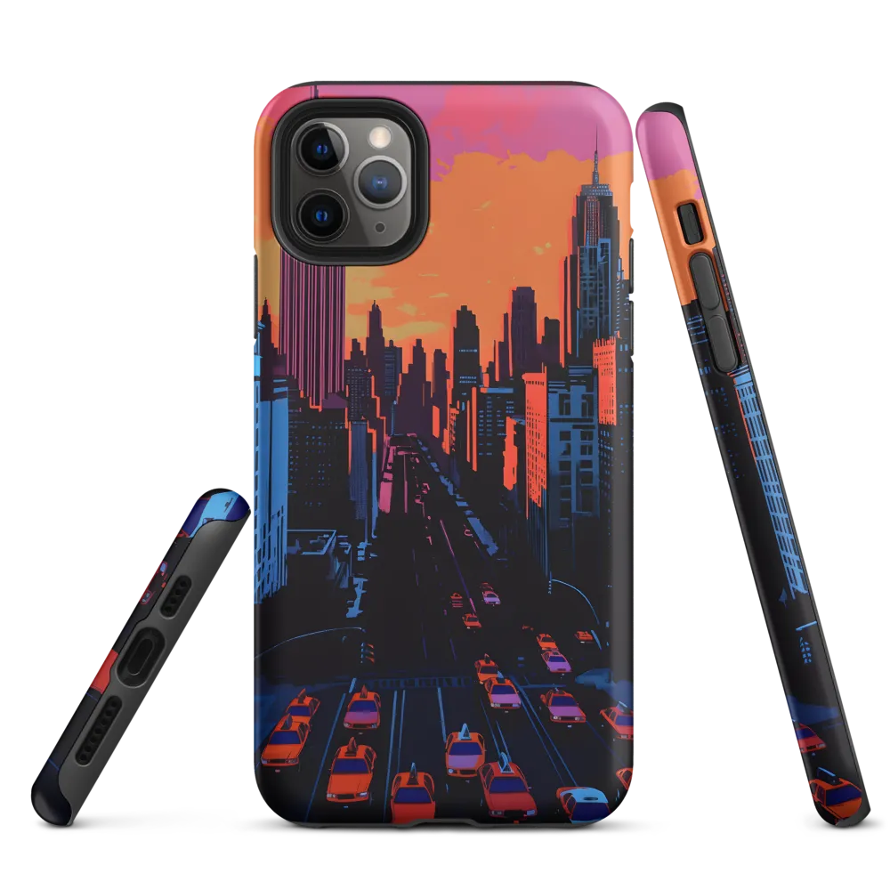 Sunset Over Skyscrapers