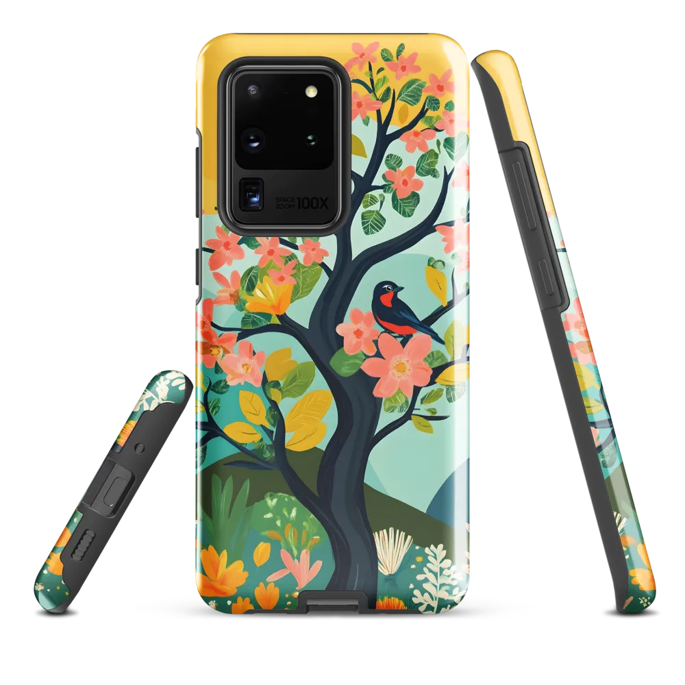 Spring Blossoms: A Serene Encounter