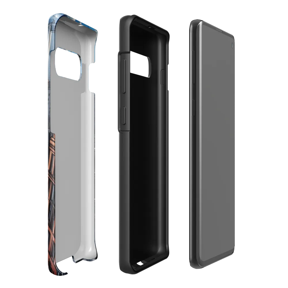 Skyline Symphony: A City in Motion | Phone Case |  S10 Plus | Tough Case | Glossy