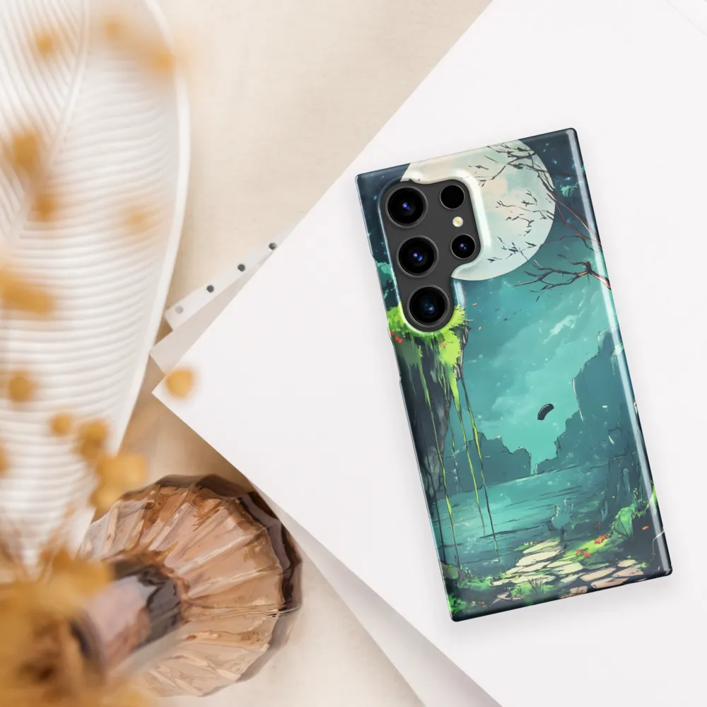 Moonlit Serenity: A Fantastical Landscape