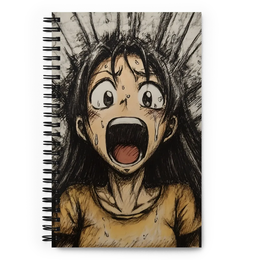 Eruption of Emotion | Spiral Notebook