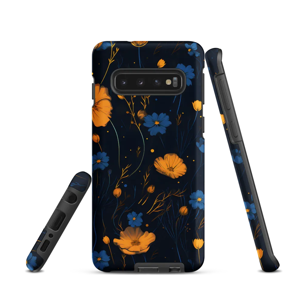 Nocturnal Blossoms | Phone Case |  S10 | Tough Case | Matte