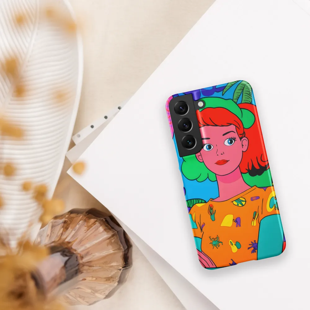 Tropical Vibes: A Playful Portrait