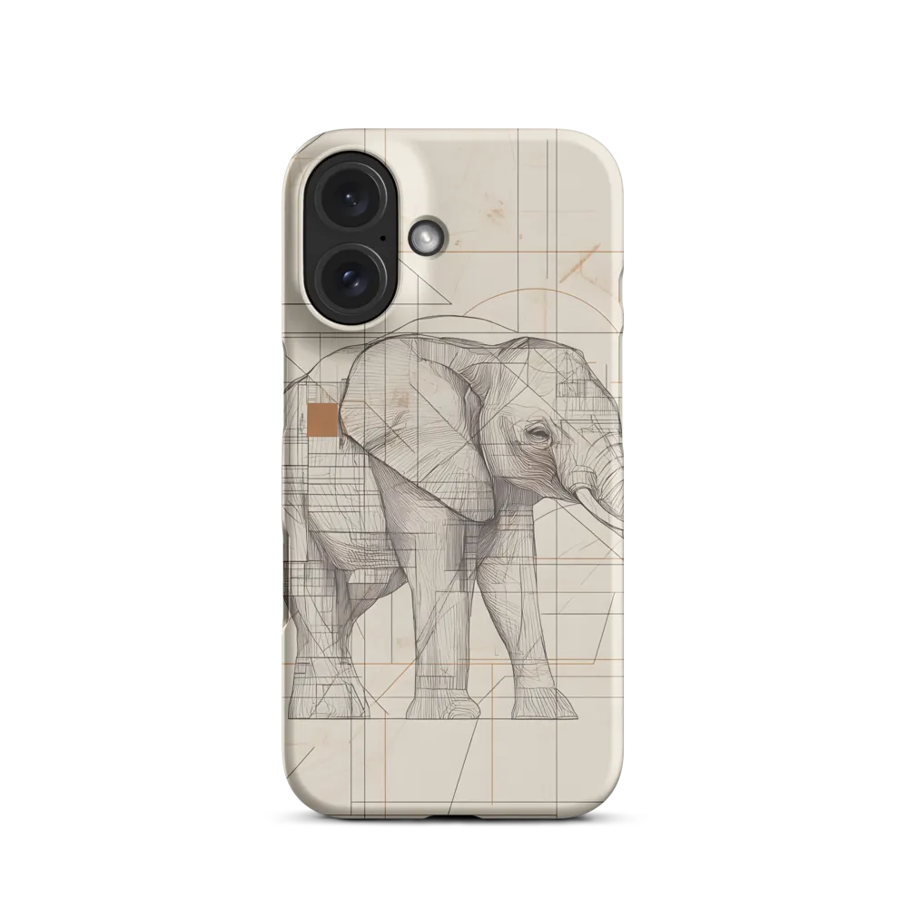Geometric Elegance: The Steel Elephant