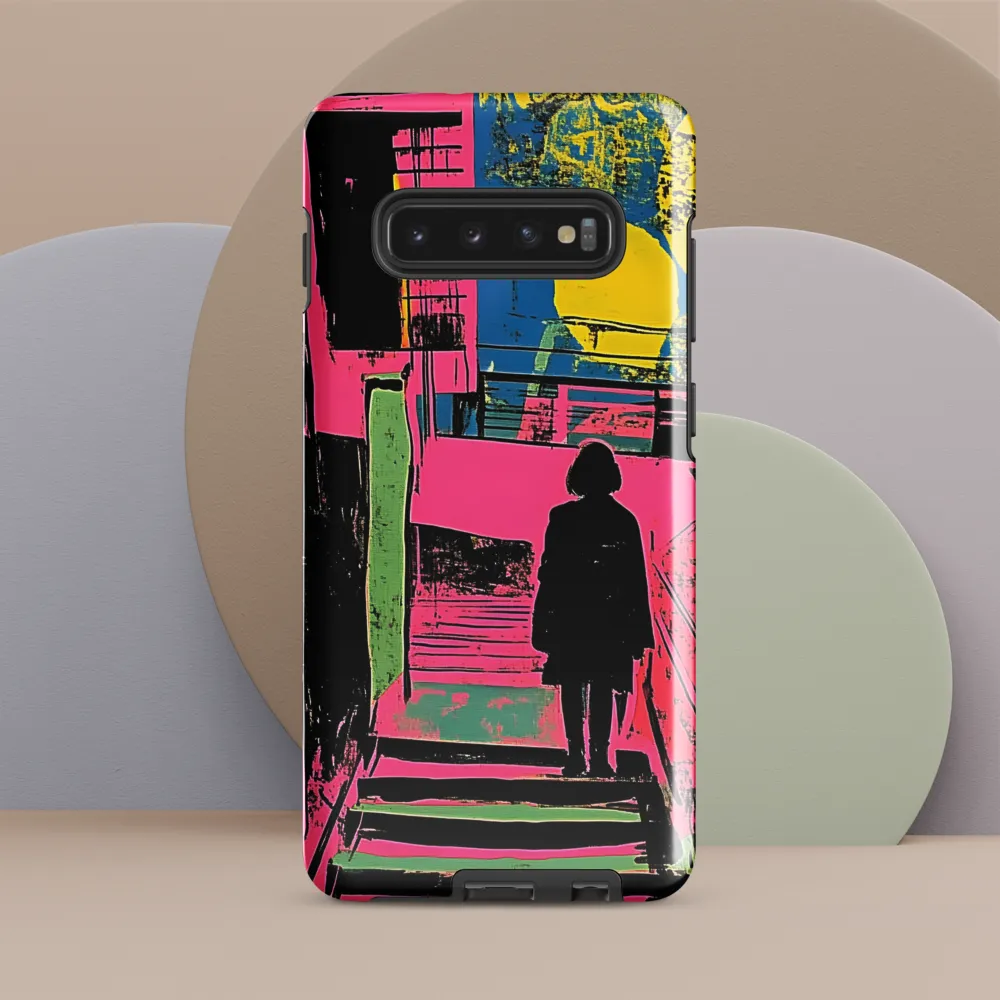 Ascend Through Color: A Pop Art Journey | Phone Case |  S10 Plus | Tough Case | Glossy