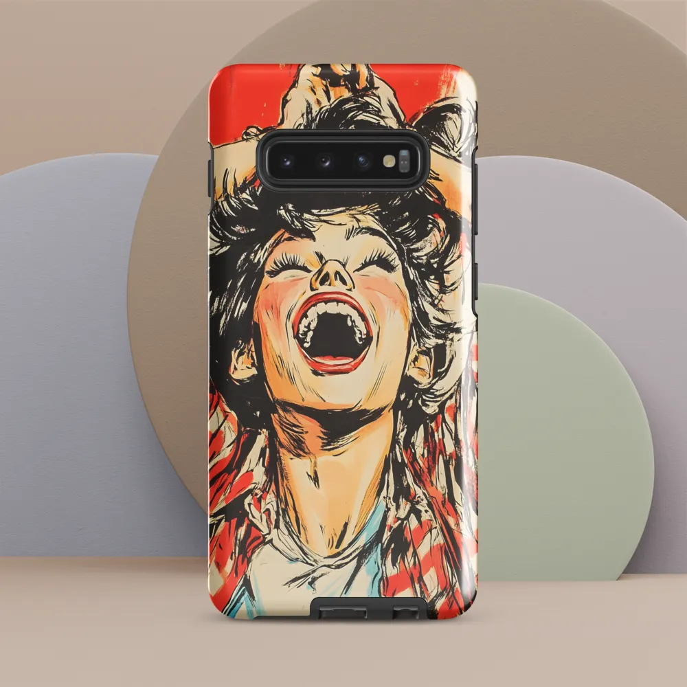 Burst of Joy | Phone Case |  S10 Plus | Tough Case | Glossy