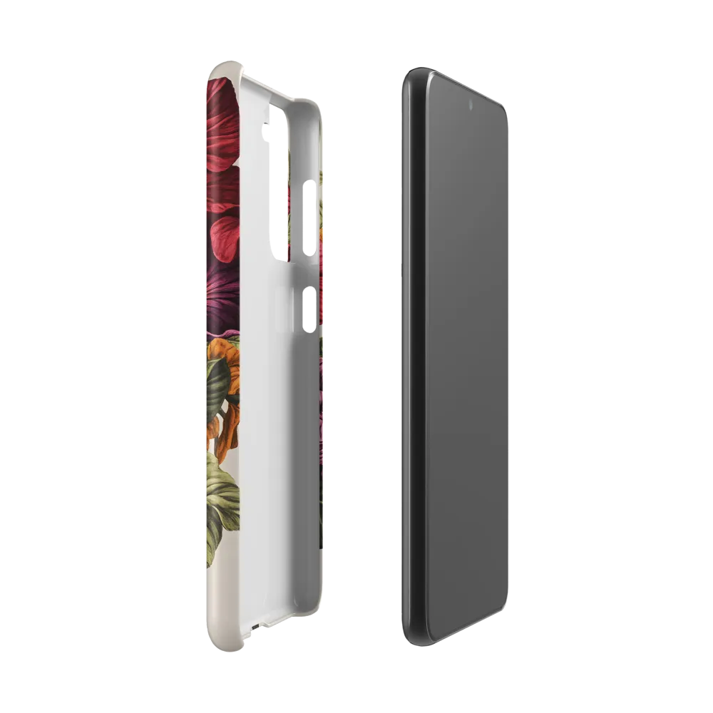 Floral Symphony in Color | Phone Case |  S21 | Snap Case | Matte