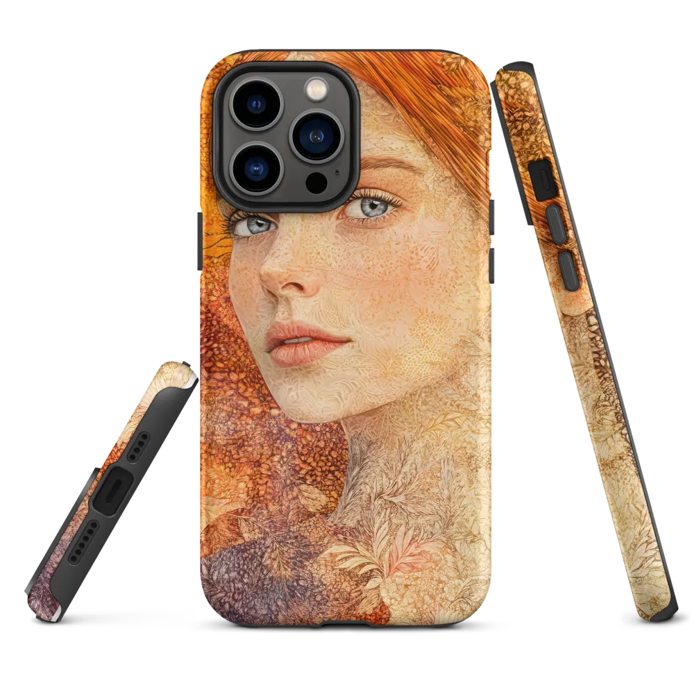Embracing Autumn's Glow | Phone Case |  13 Pro Max | Tough Case | Matte
