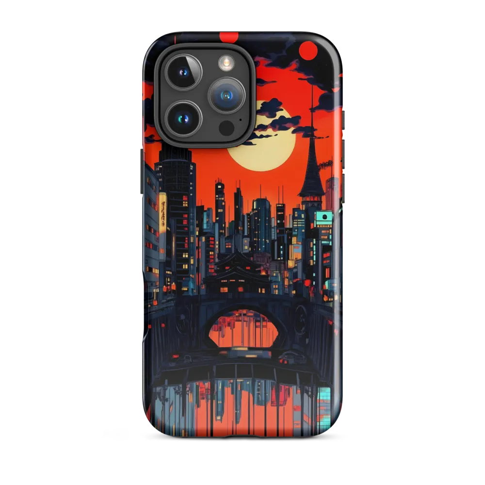 Nightfall in a Neon City