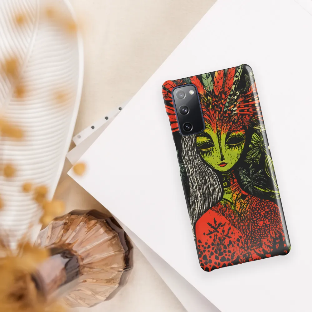 Mystical Flora: A Surreal Portrait