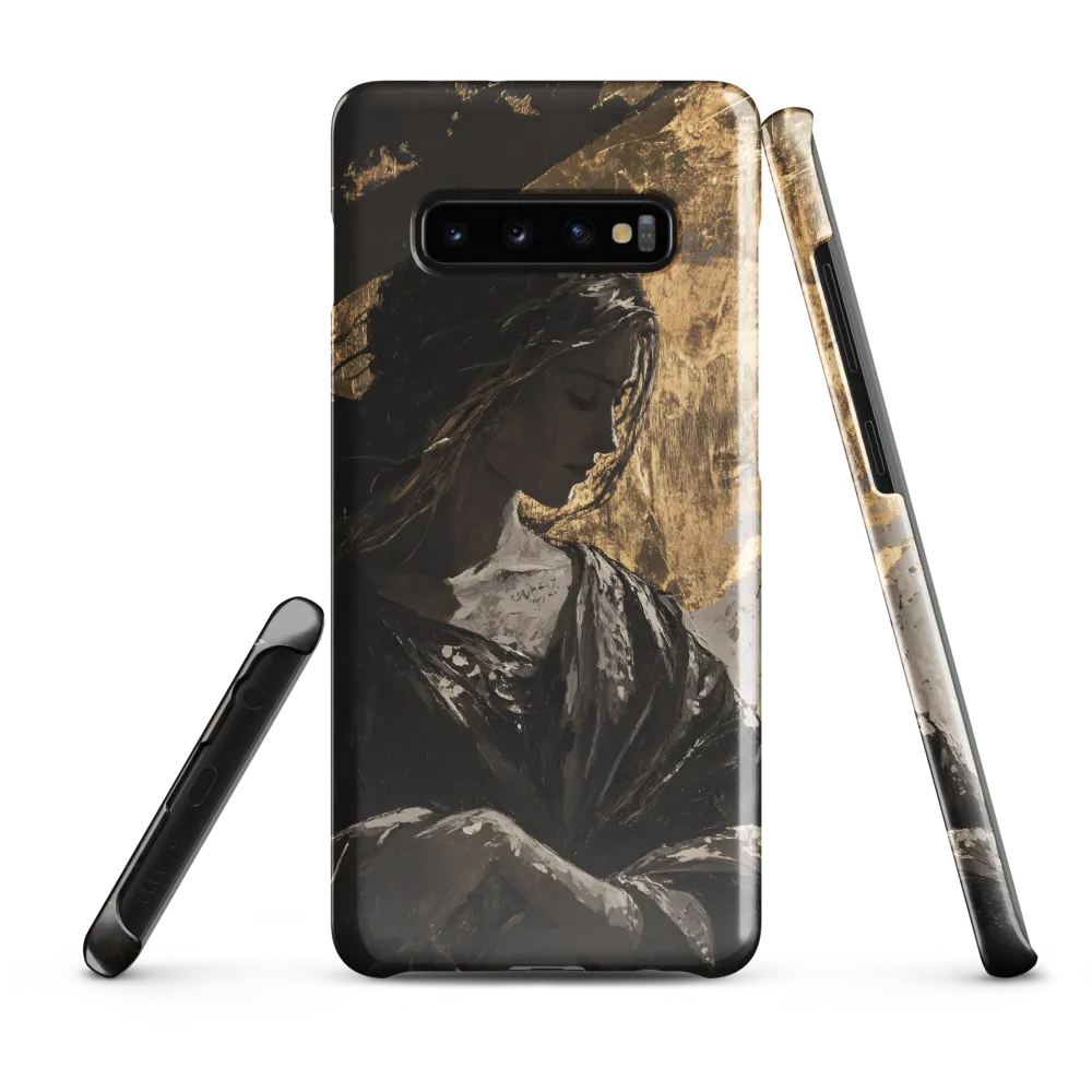 Golden Serenity | Phone Case |  S10 Plus | Snap Case | Glossy