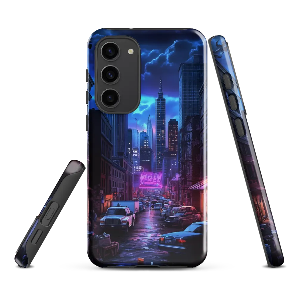 Urban Mystique: A Cyberpunk Night