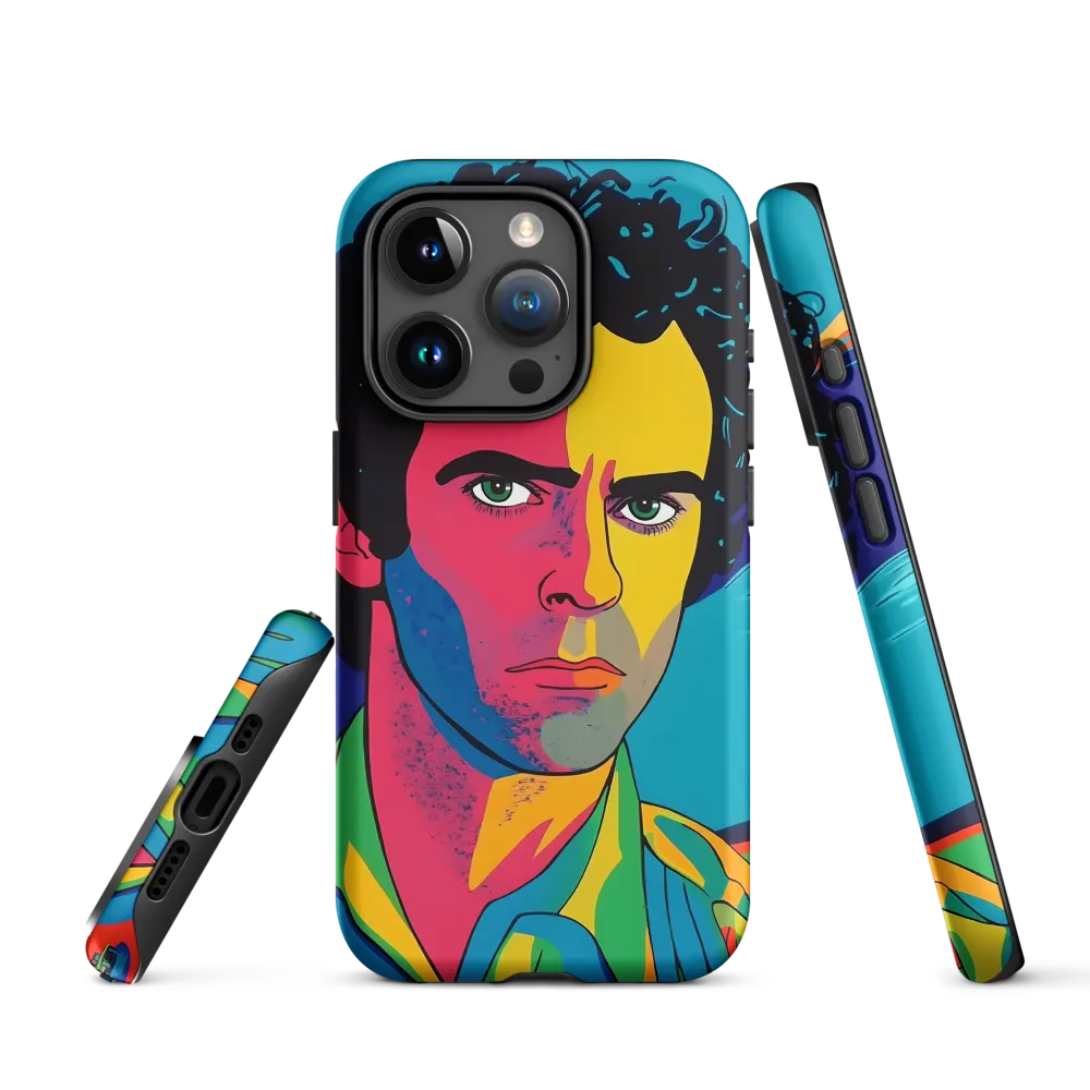 Electric Visage: A Portrait of Vibrance