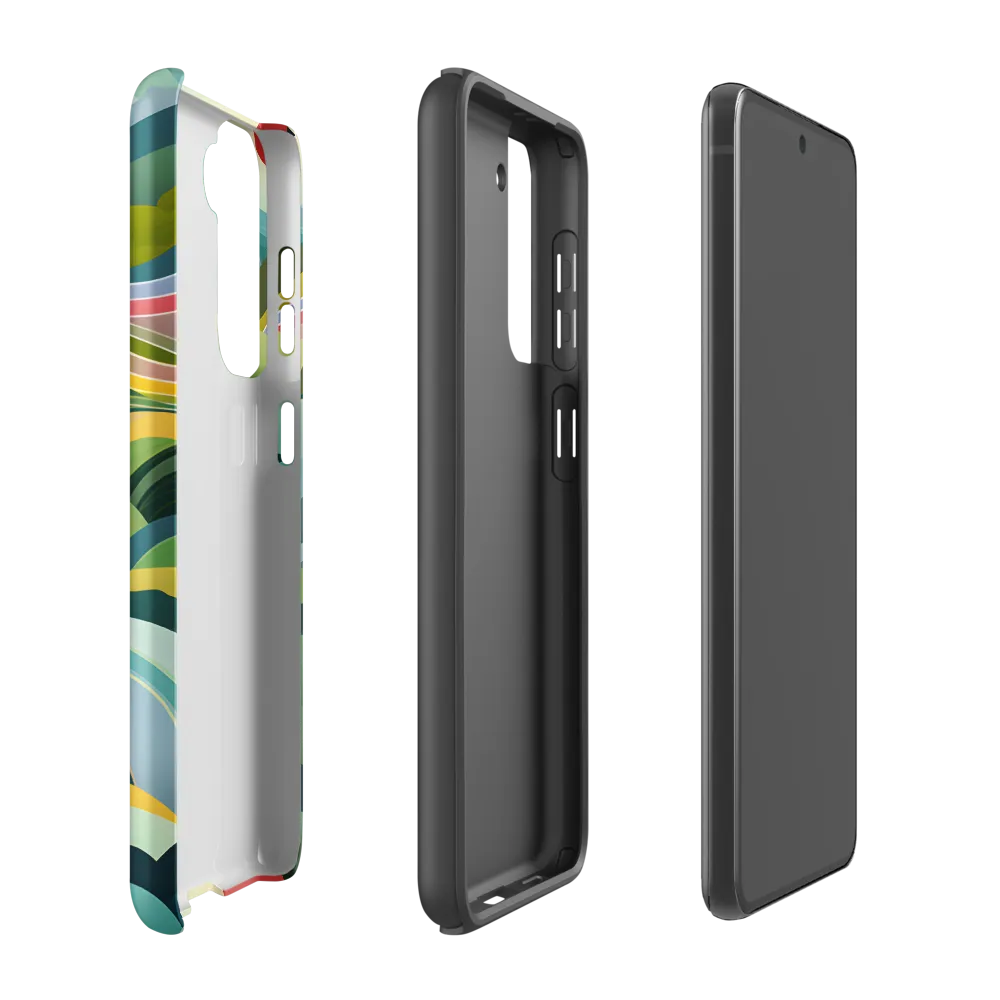 Waves of Serenity | Phone Case |  S21 FE | Tough Case | Matte