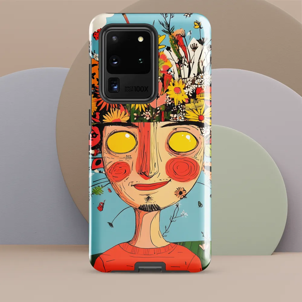 Whimsical Bloom | Phone Case |  S20 Ultra | Tough Case | Glossy