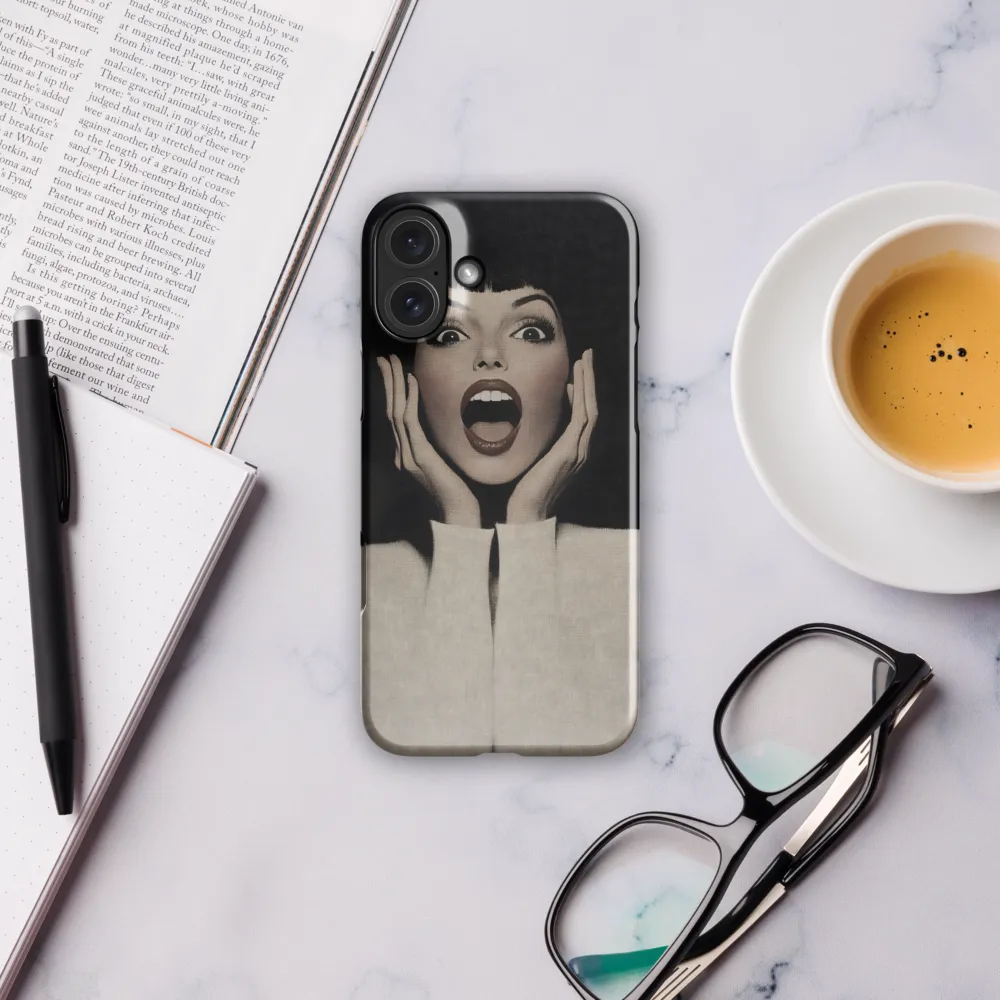Eloquent Expression | Phone Case |  16 Plus | Snap Case | Glossy